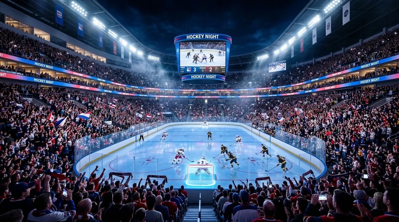 Ice Hockey Stadium Arena